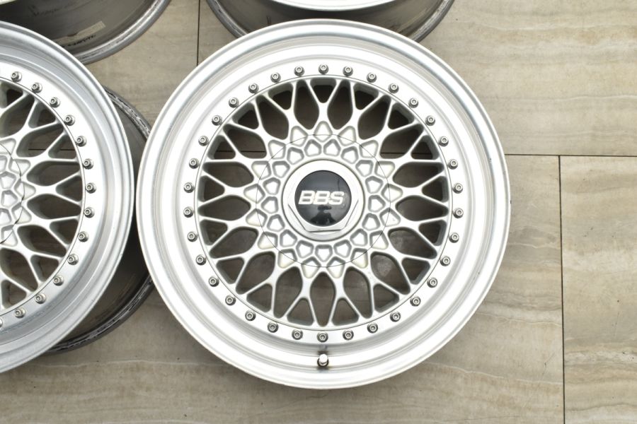 超希少品】BBS RS RS320 RS321 17in 8J +43 9J +40 PCD114.3 4本 レクサス IS GS クラウン マークII  アリスト セルシオ ソアラ メッシュ 中古 ホイールのみ | パーツ販売ナンバーワン