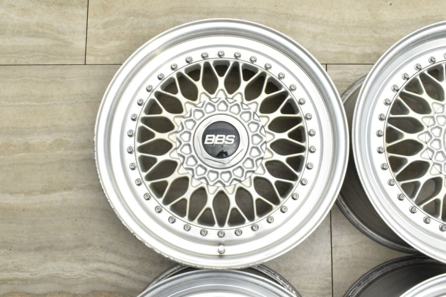 超希少品】BBS RS RS320 RS321 17in 8J +43 9J +40 PCD114.3 4本 レクサス IS GS クラウン  マークII アリスト セルシオ ソアラ メッシュ 中古 ホイールのみ | パーツ販売ナンバーワン