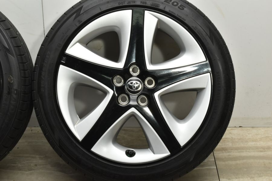 バリ溝】トヨタ 50 プリウス 純正 17in 7J +50 PCD100 ミネルバ