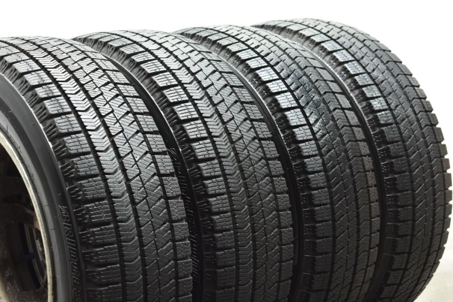 バリ溝 2022年製 VRX2】AZ SPORT 15in 6J +45 PCD100 ブリヂストン