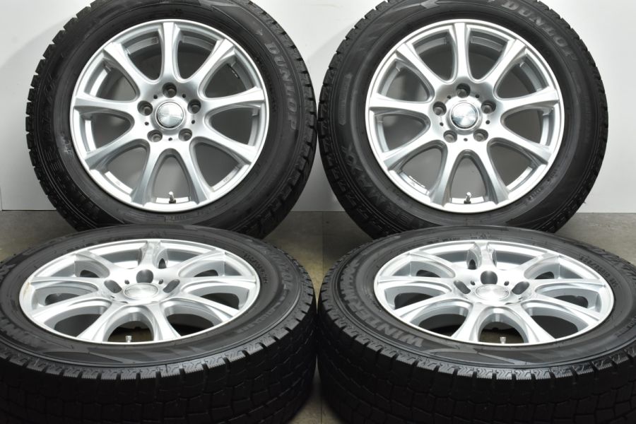 バリ溝】DUFACT 16in 6.5J +47 PCD114.3 ダンロップ ウィンターマックス WM02 205/60R16 ノア ヴォクシー  ステップワゴン セレナ 中古 スタッドレスタイヤホイールセット | パーツ販売ナンバーワン