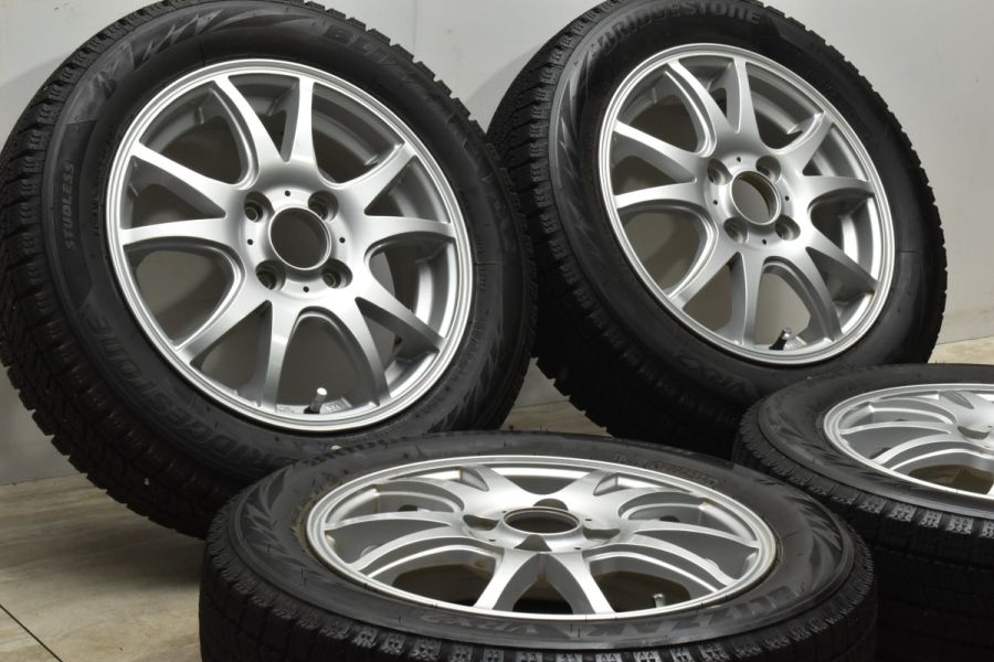 【軽自動車サイズ】FANG 14in 4.5J +45 ブリヂストン ブリザック VRX2 155/65R14 N-BOX N-ONE ワゴンR  アルト タント ムーヴ