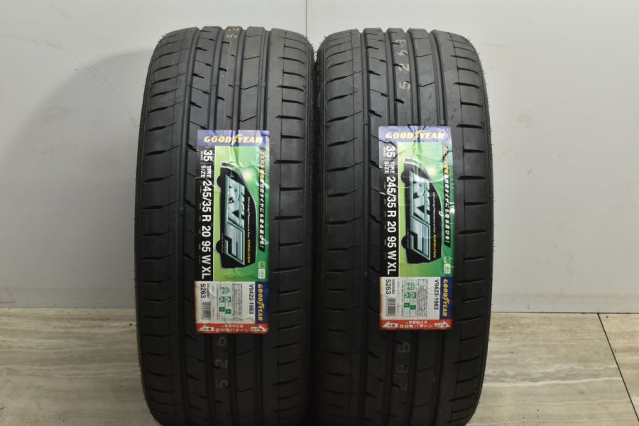 未使用品 バリ溝】グッドイヤー イーグルRVF ECO 245/35R20 2本