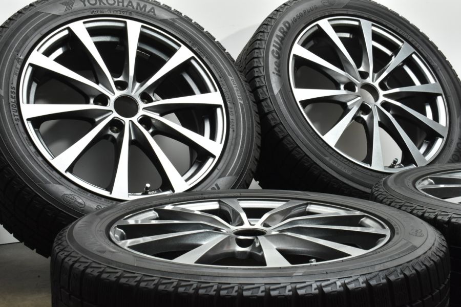 美品】エクシーダー E05 17in 7J +55 PCD114.3 ヨコハマ アイスガード