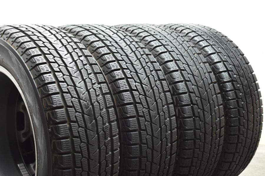 【程度良好】スバル GT系 XV 純正 17in 7J +55 PCD100 ヨコハマ アイスガード G075 225/60R17 SJ フォレスター  流用 バリ溝