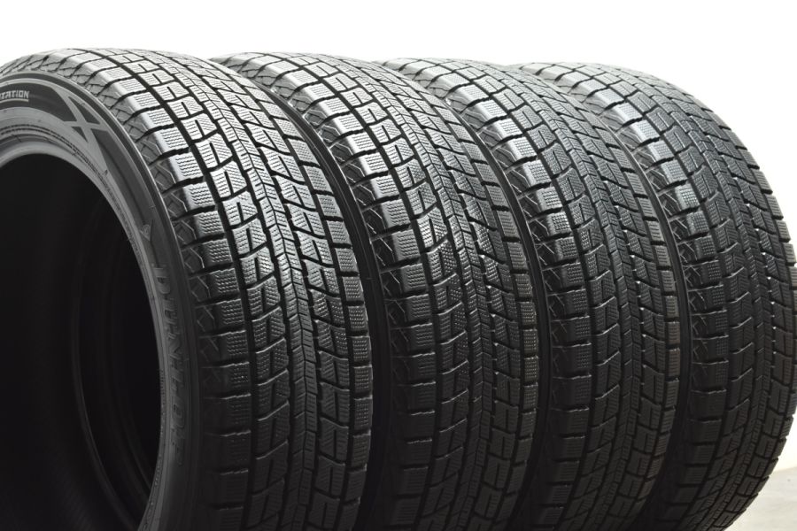 【バリ溝】ダンロップ ウインターマックス SJ8 235/55R20 4本セット レクサス RX ニッサン ムラーノ スタッドレス