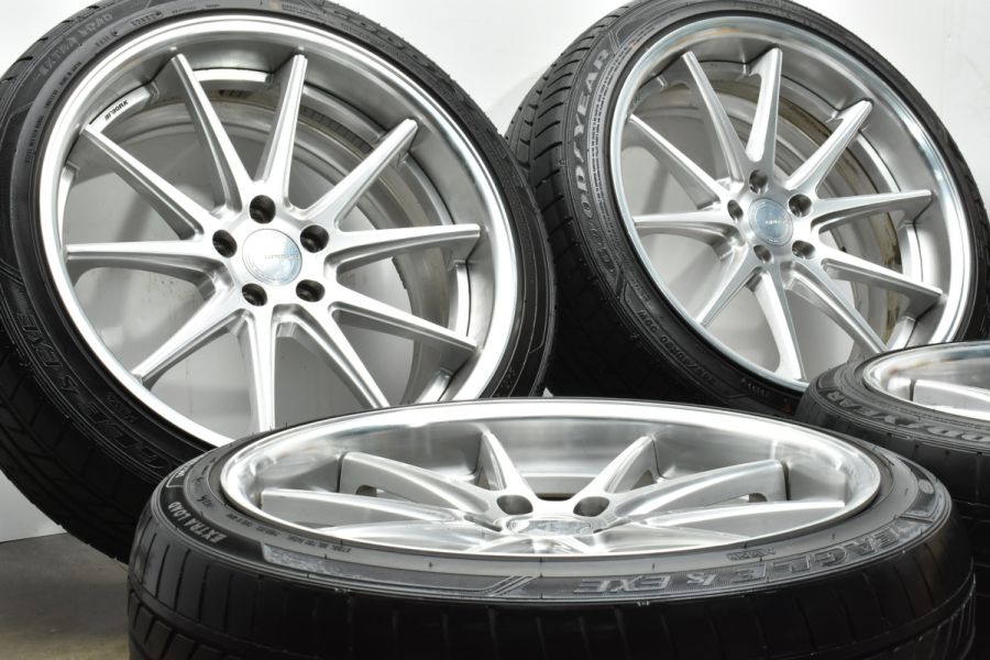 人気商品】WORK グノーシス CV201 20in 9J +25 PCD114.3 グッドイヤー イーグル LS EXE 245/40R20  アルファード シーマ フーガ 2ピース 中古 タイヤホイールセット | パーツ販売ナンバーワン