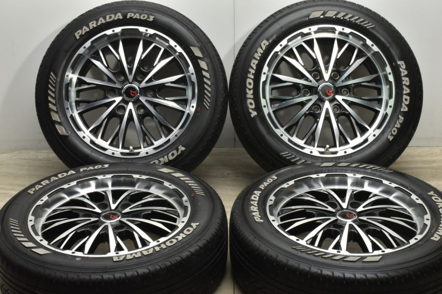 美品】LMG ヴァスティア 17in 6.5J +38 PCD139.7 ヨコハマ 美品】LMG ヴァスティア 17in 6.5J +38 PCD139.7 ヨコハマ