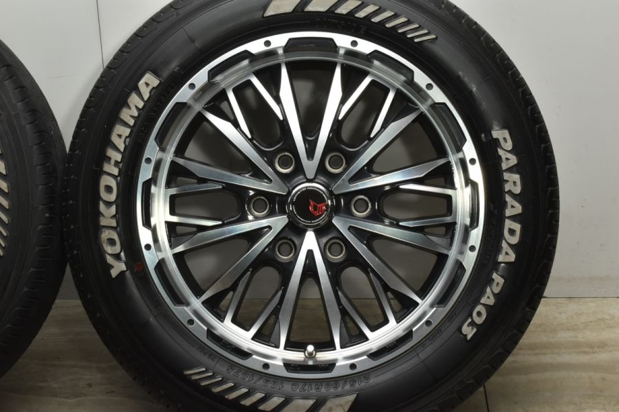 美品】LMG ヴァスティア 17in 6.5J +38 PCD139.7 ヨコハマ 美品】LMG ヴァスティア 17in 6.5J +38 PCD139.7 ヨコハマ