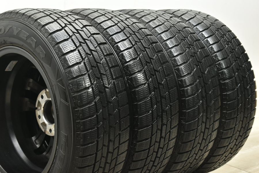 AVG 15in 6J +40 PCD114.3 グッドイヤー アイスナビ6 195/65R15 ノア ヴォクシー オーリス ステップワゴン セレナ  リーフ