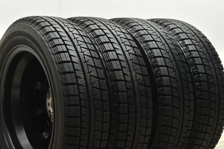 山あり ブリヂストン ブリザック REVO GZ 195/65R15 WEDS製 トヨタ純正ナット対応 15×6J +43 PCD100/5H 30/50プリウスWISHアリオンオーパ