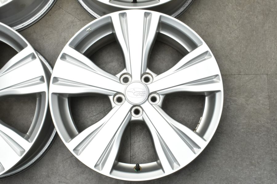 スバル エクシーガ 純正 17インチ アルミホイール 4本 手渡しOK SUBARU スバル エクシーガ 純正 5スポーク 17インチ ホイール 4