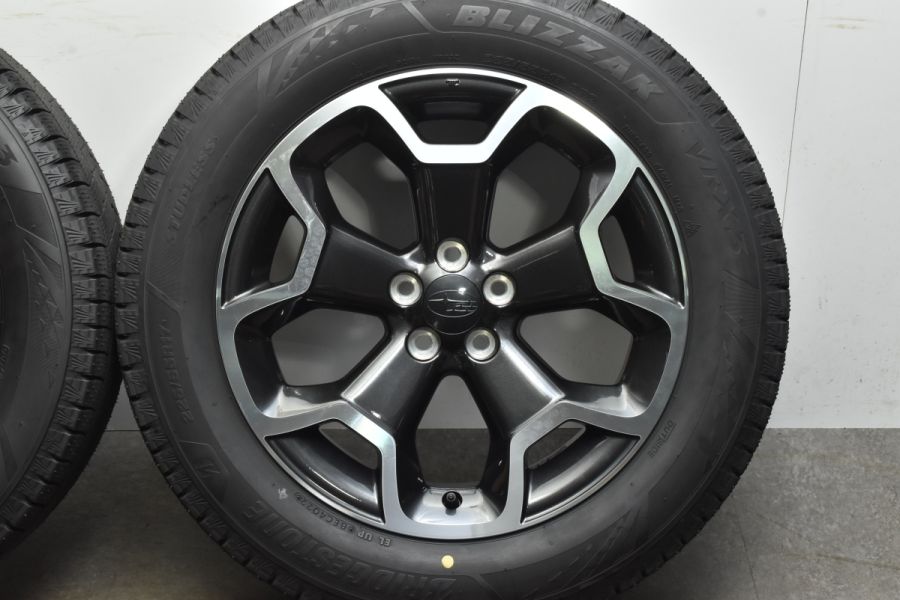 超バリ溝 美品】スバル XV 純正 17in 7J +48 PCD100