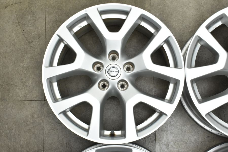 バリ山　ENKEI 日産エクストレイル T31 純正18インチ 程度良好品】ニッサン T31 エクストレイル 後期 純正 18in 7J+40