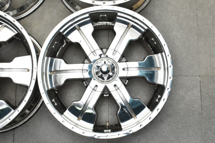 カスタム用に】バディボンド ボーンEVO 20in 8.5J +15 PCD139.7 4本