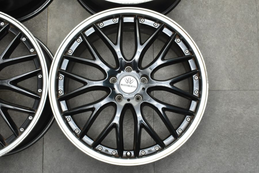ロクサーニ マルチフォルケッタ 20in 8J +45 9J +38 PCD114.3 4 ロクサーニ マルチフォルケッタ 20in 8J +45 9J +38 PCD114.3 4