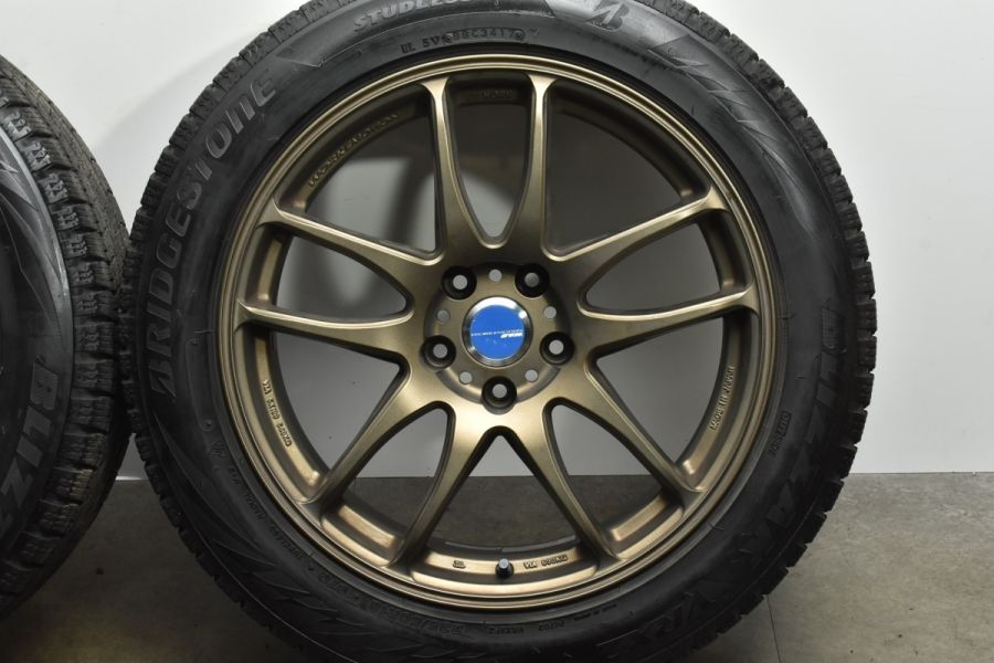 美品 人気ホイール】WORK エモーション CR Kiwami 18in 8.5J +30