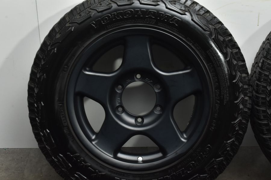 美品】ブラッドレーV 16in 6.5J +25 PCD139.7 ヨコハマ ジオランダー X-AT 195R16 C 104/102Q 6PR  NV350キャラバン ハイエース レジアス 中古 タイヤホイールセット | パーツ販売ナンバーワン