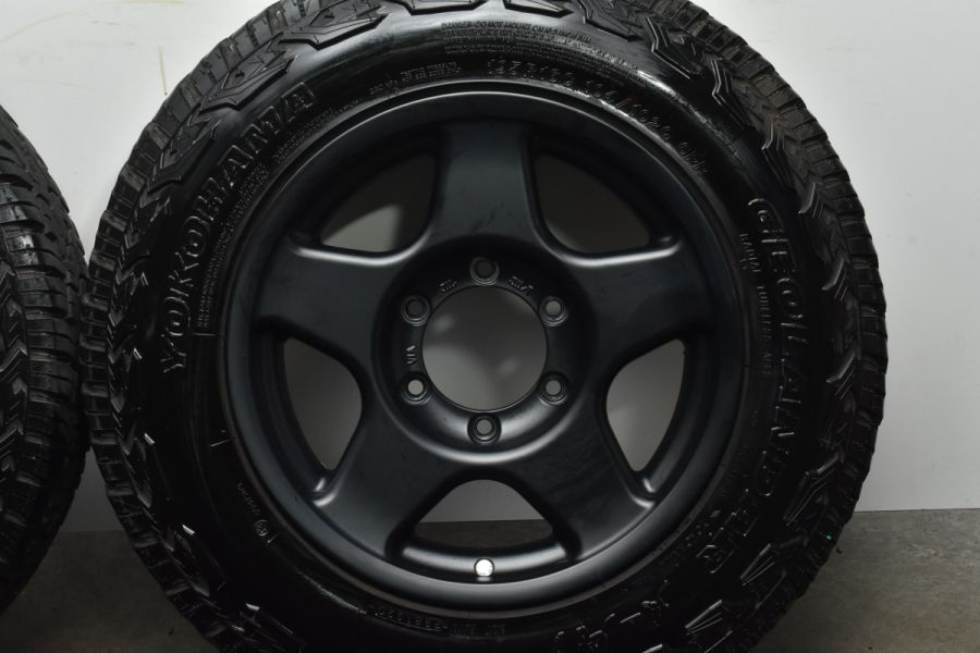 美品】ブラッドレーV 16in 6.5J +25 PCD139.7 ヨコハマ ジオランダー X-AT 195R16 C 104/102Q 6PR  NV350キャラバン ハイエース レジアス 中古 タイヤホイールセット | パーツ販売ナンバーワン