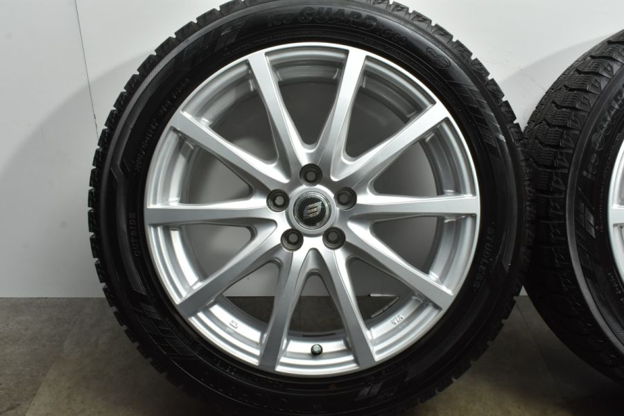 【程度良好品】SEIN 17in 7.0J +48 PCD100 ヨコハマ アイスガード IG60 215/50R17 エクシーガ レガシィB4  ツーリングワゴン スタッドレス