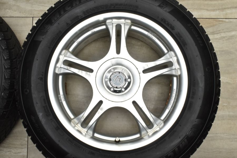 希少サイズ バリ溝】AR95 ESTRELLA 17in 7.5J+40 PCD110/115 ミシュラン X-ICE SNOW SUV  235/60R17 シボレー キャプティバ 中古 スタッドレスタイヤホイールセット | パーツ販売ナンバーワン