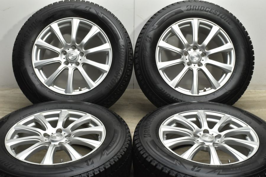 BSブリザック スタッドレス バリ溝 4本 235/65R18 18インチ×7.5J +53