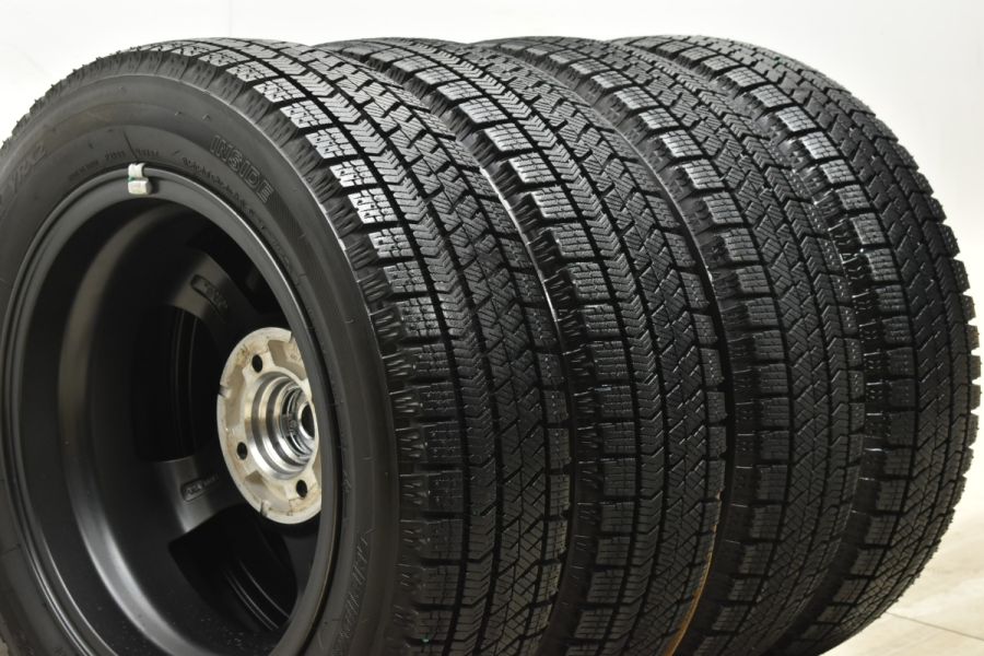 バリ溝 2022年製】トップラン 14in 4.5J +45 PCD100 ブリヂストン