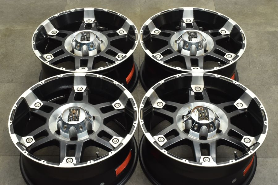 FJクルーザー等に】KMC XDシリーズ SPY 18in 8.5J +18 PCD139.7 4本セット ランドクルーザープラド ハイラックス 中古  ホイールのみ | パーツ販売ナンバーワン