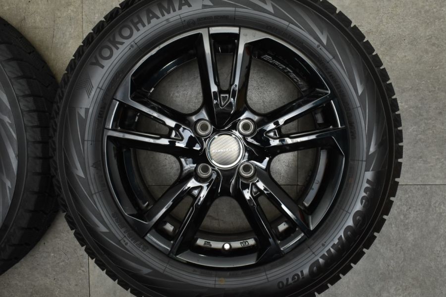 超バリ溝 スタッドレス】ユーロテック 15in 6J +25 PCD108 4穴
