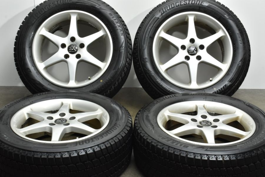 バリ溝 DM-V3付】SENECA 17in 7J +38 PCD114.3 2021年製 ブリヂストン 
