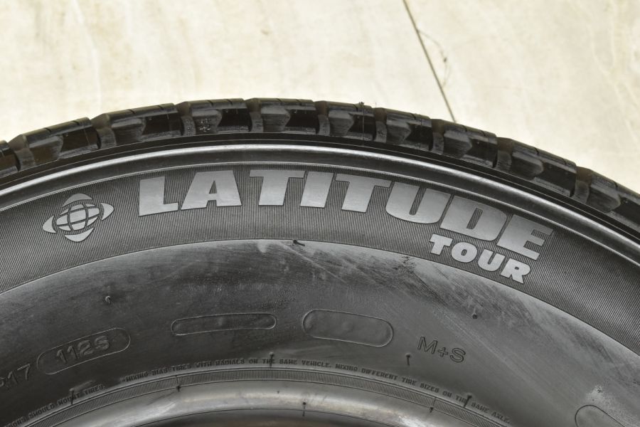 バリ溝】ミシュラン ラティチュードツアー 265/65R17 4本セット プラド ハイラックス ハイラックスサーフ パジェロ ジープ ラングラー 中古  タイヤのみ | パーツ販売ナンバーワン