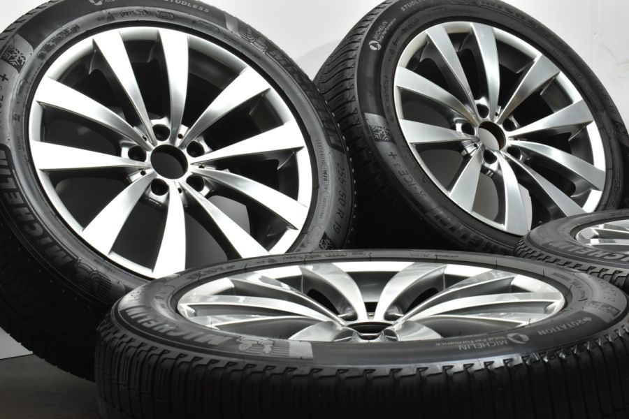 程度良好品】MOTEC GLEN 19in 9J +48 PCD120 ミシュラン X-ICE3+ 255/50R19 BMW X5 E70 F15  X6 E71 F16 交換用 中古 スタッドレスタイヤホイールセット | パーツ販売ナンバーワン