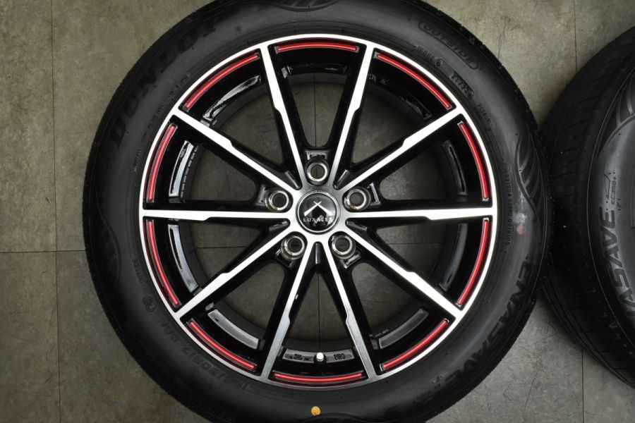 バリ溝 2023年製】LUXALES PW-X2 17in 7J +38 PCD114.3