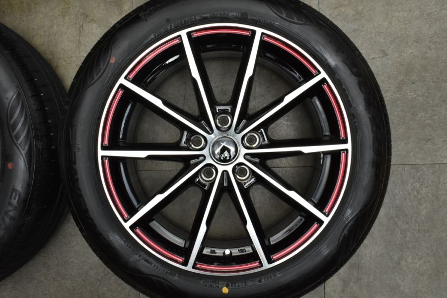 バリ溝 2023年製】LUXALES PW-X2 17in 7J +38 PCD114.3 ダンロップ