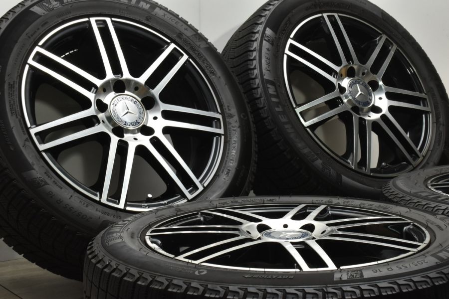 良好品】ユーロテック TW7 16in 6.5J +40 PCD112 ミシュラン X-ICE3+ 205/55R16 ベンツ W176 Aクラス  W246 Bクラス C117 CLAクラス 中古 スタッドレスタイヤホイールセット | パーツ販売ナンバーワン