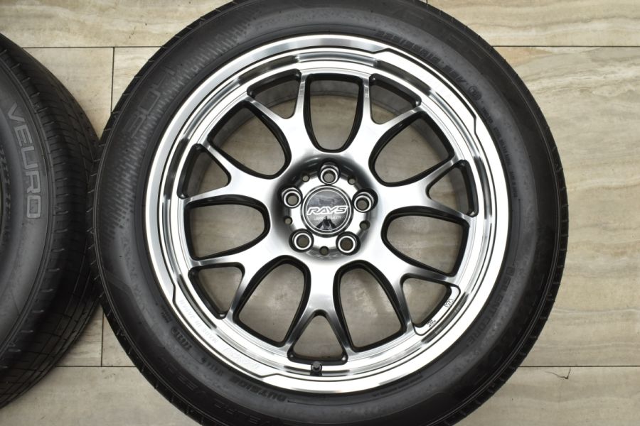 バリ溝 美品】RAYS ホムラ 2×7 RA 19in 8J +38 PCD114.3 2021年 バリ溝 美品】RAYS ホムラ 2×7 RA 19in 8J +38 PCD114.3 2021年