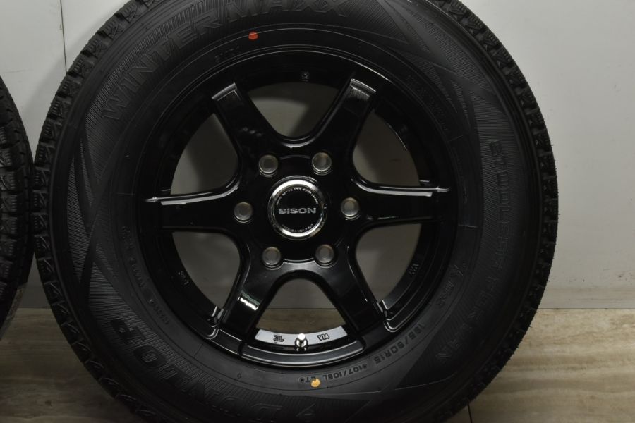 2022年製 未走行品】バイソン 15in 6J+33 PCD139.7 ダンロップ