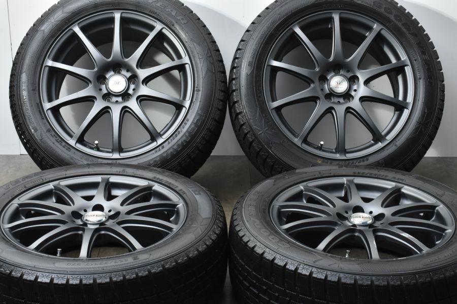 程度良好品】ロクサーニ RS-10 17in 7J +50 PCD114.3 グッドイヤー