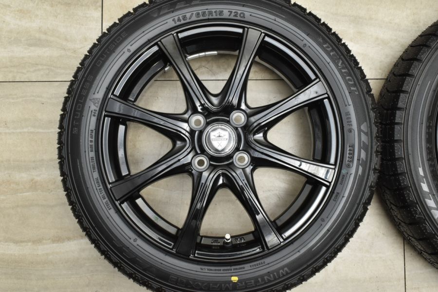 超バリ溝 美品】ESTROSA 15in 4.5J +45 5.5J +42 PCD100