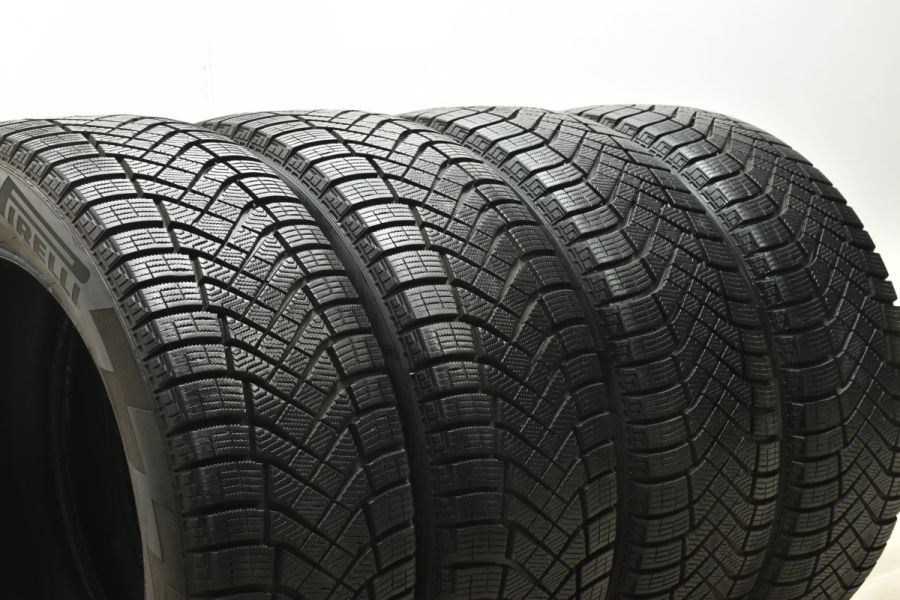 バリ溝スタッドレス】ピレリ アイスゼロ FR フリクション 225/55R18 4本セット デリカD5 アウトランダー コンパス チェロキー 中古  スタッドレスタイヤのみ | パーツ販売ナンバーワン