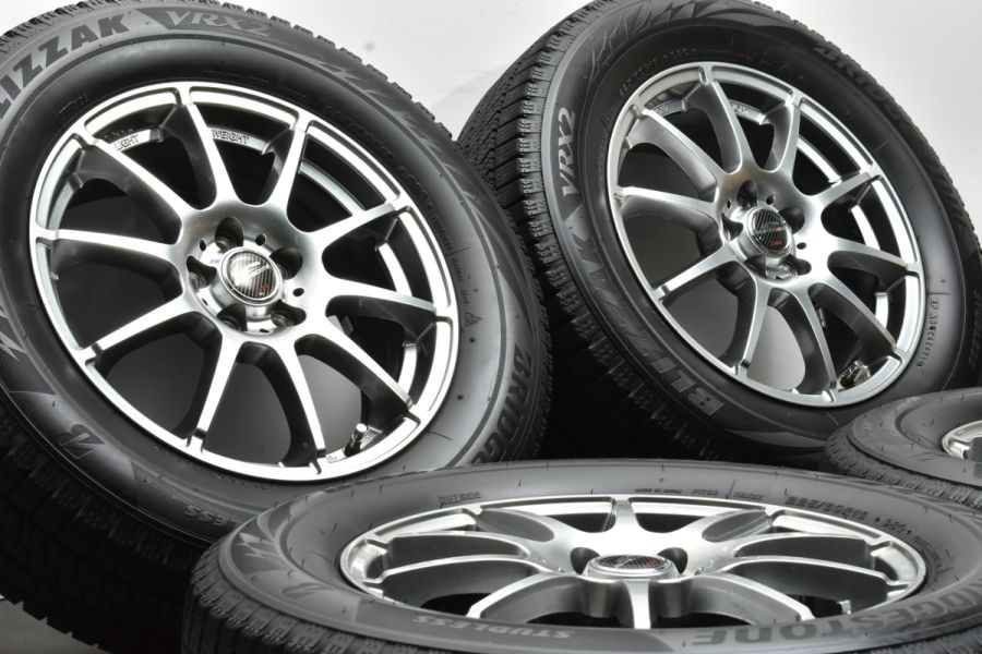 美品】シュナイダー 16in 6.5J +48 PCD100 ブリヂストン ブリザック VRX2 225/60R16 フォレスター XV 交換用  スタッドレス 中古 スタッドレスタイヤホイールセット | パーツ販売ナンバーワン