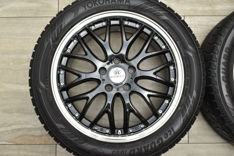 ロクサーニ マルチフォルケッタ 19×8J+38 9J+40 クラウン マークX 美品】ロクサーニ マルチフォルケッタ2 18in 7J +53 PCD114.3