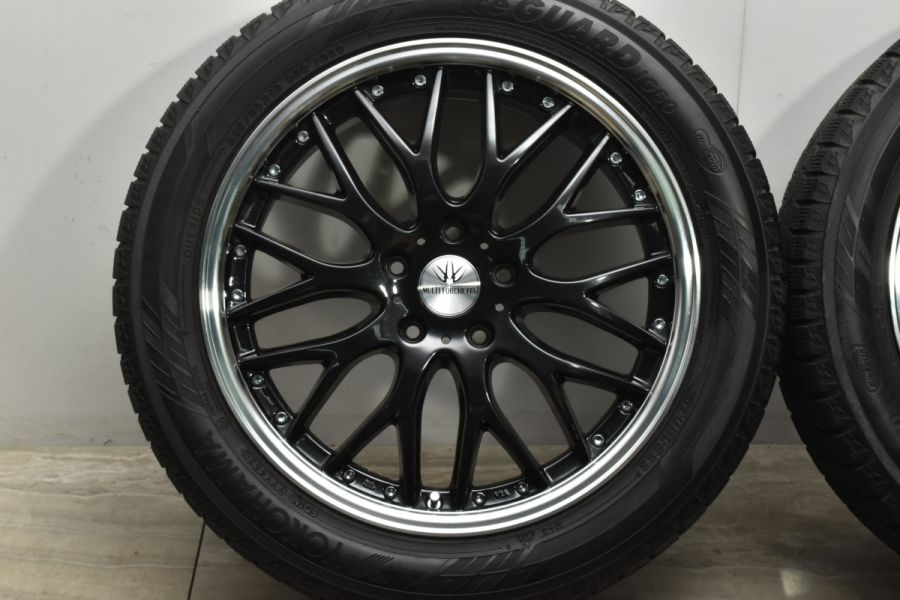 ロクサーニ マルチフォルケッタ 19×8J+38 9J+40 クラウン マークX 美品】ロクサーニ マルチフォルケッタ2 18in 7J +53 PCD114.3