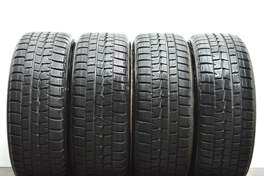 【バリ溝】スバル 純正オプション SAA 17in 8J+53 PCD114.3 ダンロップ WM01 215/50R17 GU  インプレッサハッチバック レヴォーグ