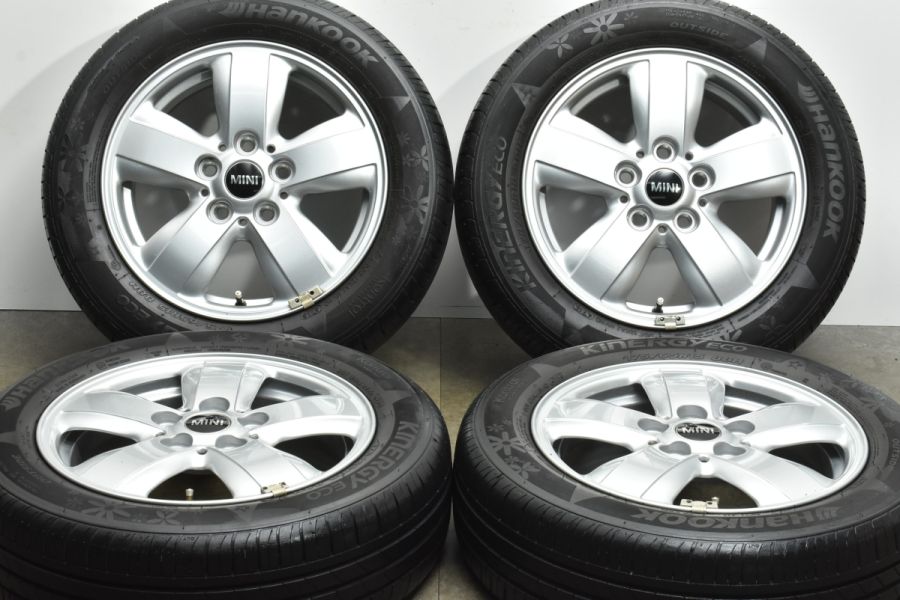 程度良好品】MINI F55 F56 ミニクーパー ONE 純正 15in 5.5J +46 PCD112 HANKOOK KINERGY ECO  175/65R15 ヘリスポーク492 品番 6855101 中古 タイヤホイールセット | パーツ販売ナンバーワン