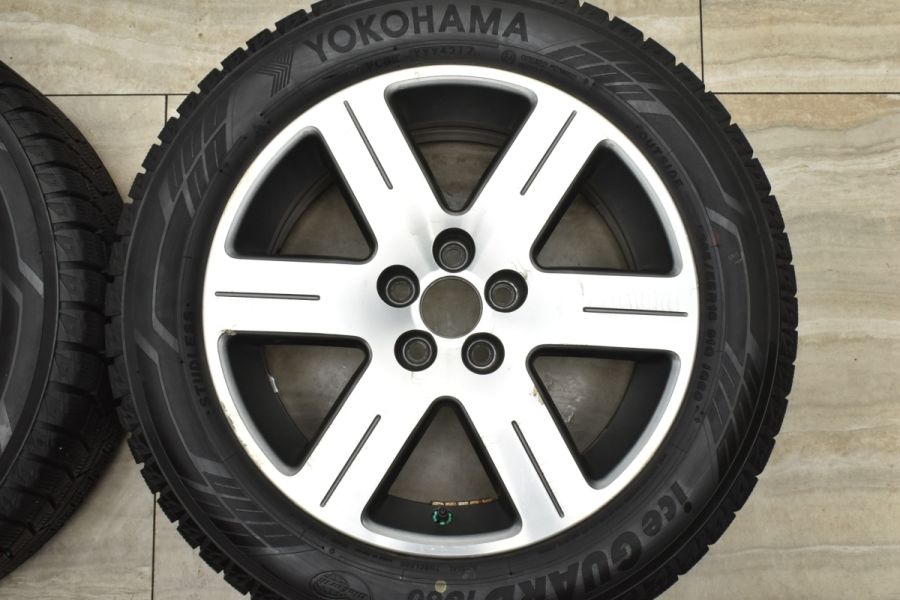 バリ溝】フォルクスワーゲン ニュービートル 純正 16in 6.5J +42 PCD100 ヨコハマ アイスガード iG60 205/55R16  品番:1C0601025AC 中古 スタッドレスタイヤホイールセット | パーツ販売ナンバーワン