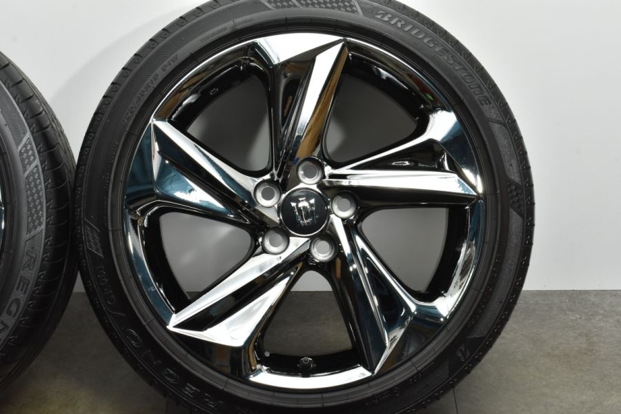 美品】トヨタ 220 クラウン RS 純正 18in 8J +45 PCD114.3 ブリヂストン レグノ GR001 225/45R18 カムリ  マークX エスティマ プリウスα 中古 タイヤホイールセット | パーツ販売ナンバーワン