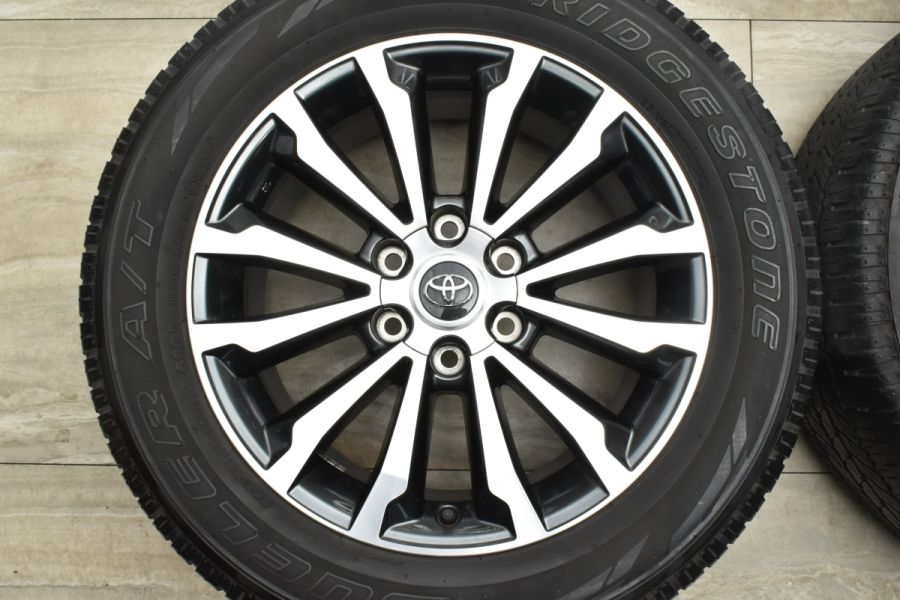 良好品】トヨタ 150 プラド TZ-G 純正 19in 7.5J +25 PCD139.7 