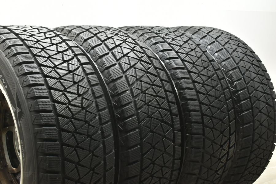 程度良好品】WORK LXS-FR 18in 8J +26 PCD139.7 ブリヂストン