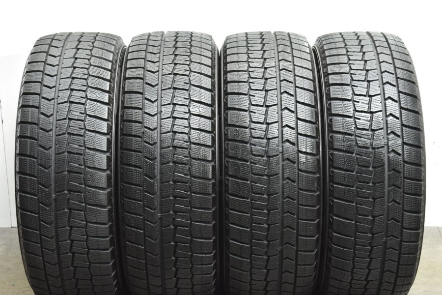 バリ溝】スバル GP系 XV 純正 17in 7J +48 PCD100 ダンロップ ウィンターマックス WM02 225/55R17 SHフォレスター  レガシィB4 中古 スタッドレスタイヤホイールセット | パーツ販売ナンバーワン